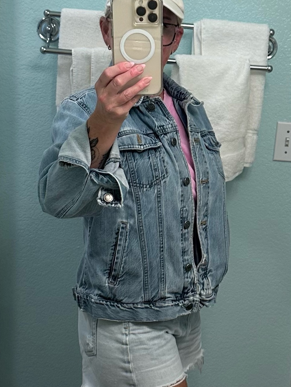 VTG 90’s RALPH LAUREN Jeans Co. Denim Jean Trucker Jacket Women’s Sz L Heritage